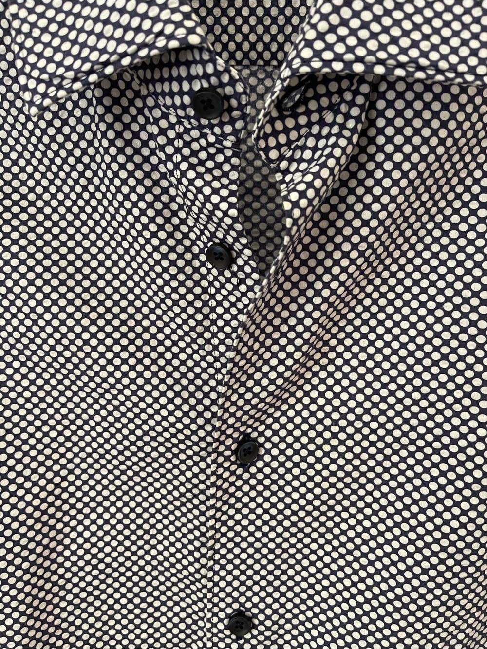 Saks Fifth Avenue Micro Dot Cotton Button Down